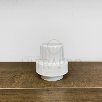 Bouchon blanc PP doseur 51mm - 800/cs (BCN14035)