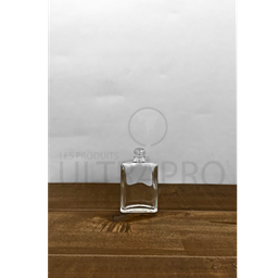 [001-517714] Bouteille 35ml verre clair carré 18/415 - 216/cs