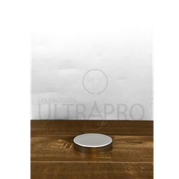 [001-983441] Cap Silver PP Smooth Top No Liner 70/400